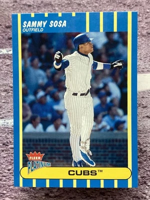 2003 Fleer Platinum Sammy Sosa #45 Chicago Cubs - Image 1 of 2