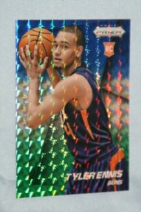 TYLER ENNIS RC 2014-15 PRIZM BLUE GREEN PRIZM #266 PHOENIX SUNS