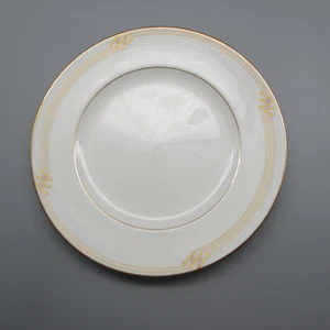 Noritake Fine China Merina Gold Salad Plates - Set of Three - Picture 1 of 3