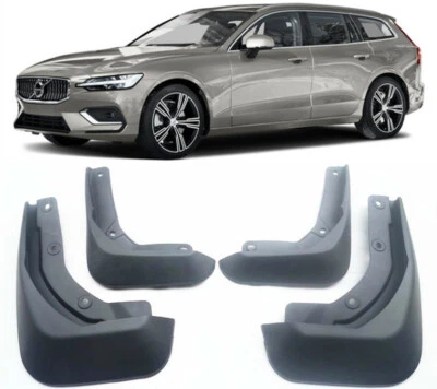 Genuine Full Set Splash Guards Mud Flaps FOR 2019-2025 Volvo V60 MK II Estate - Image 1 of 4