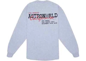 Camiseta Travis Scott Astroworld LA Exclusiva Manga Larga (93665-445) Para Hombre Talla S-2XL - Imagen 1 de 2