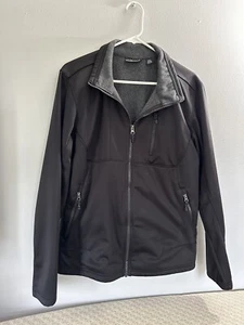 Swiss Tech Men's Softshell Black Jacket Size Small 34/36 Lightweight VGC - Picture 1 of 7