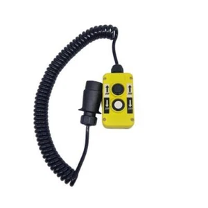 Cable en espiral 3 mtr + teléfono Flowfit y enchufe de plástico - Imagen 1 de 2