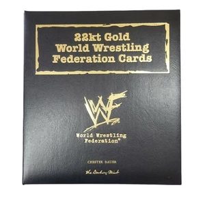 The Danbury Mint 22Kt Gold World Wrestling Federation Cards WWF Collector 1-50+ - Picture 1 of 7