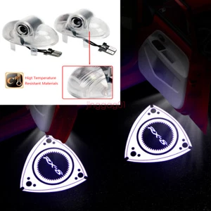 LED Laser Car Door Welcome Ghost Courtesy Shadow Lights For Mazda RX-8 2003-2010 - Picture 1 of 12