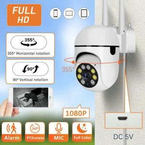 HD 1080P Outdoor Wireless Camera Home Security System Wifi Night Vision Cam 2.4G - Picture 1 of 14