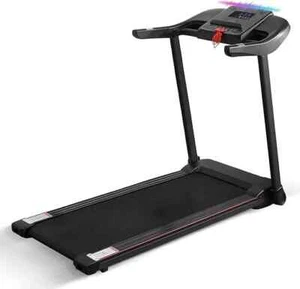 Quite Foldable Portable Treadmill with Bluetooth/ Voice Controls for Under Desk - Picture 1 of 5