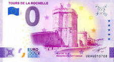 17 LA ROCHELLE Les Tours, 2022, Billet Euro Souvenir