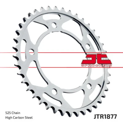 JT Steel Rear Sprocket 41 41T Tooth Yamaha YZF-R1 2015-2022 - Image 1 of 2