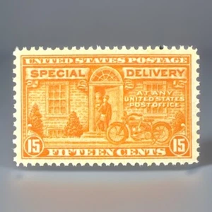 Scott E16 Entrega Especial 1931 15c XF-Sup 95 Como Nuevo OGnh Naranja - Imagen 1 de 3