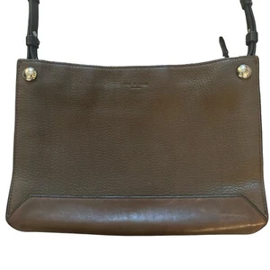 Rag & Bone Compass Crossbody Bag Dark Green Colorblock Leather Convertible Purse - Picture 1 of 12