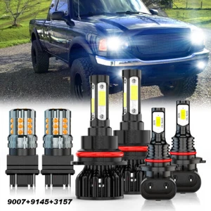 LED Headlights Fog Light Bulbs+Turn Signal Lamp Combo for Ford Ranger 2001-2011 - Picture 1 of 18