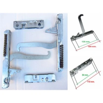 Whirlpool philips bauknecht coppia cerniere forno portarullino porta sportello