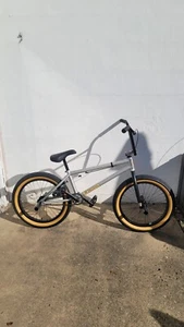 FIT 2023 STR FREECOASTER (LG) MATTE SILVER COMPLETE BMX BIKE SE GT +sm socks NEW - Picture 1 of 6