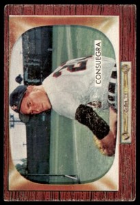 1955 Bowman Set Break Sandy Consuegra Chicago White Sox #116