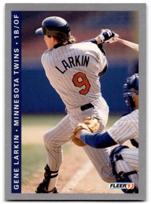 Gene Larkin 1993 Fleer #269 Minnesota Twins - Image 1 of 2