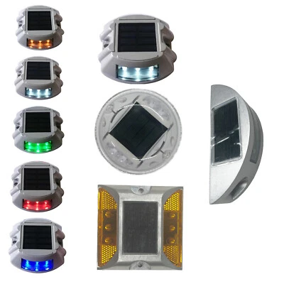 Solar Road Stud Light Waterproof LED Casting Lamp for Outdoor Driveway Casting - Image 1 of 4