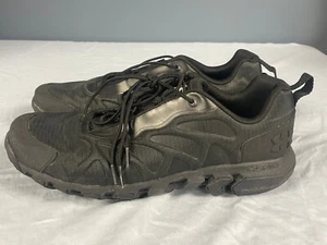 NUEVO Under Armour Valsetz Venom Zapatos Tácticos Bajos Negros (1236890-001) M 11.5 - Imagen 1 de 7