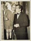 1934 Press Photo "Peck's Bad Boy's" Jackie Cooper & Actor Thomas Meighan, NYC