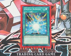 YuGiOh Zauberkarte Kristallsegen SDCB-DE021 1. Auflage Common - Bild 1 von 2