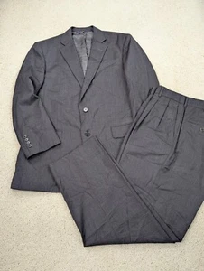 Traje Brooks Brothers Para Hombres 40R 34x30 Gris Lana 2 Piezas Madison Chaqueta Pantalones EE. UU. - Imagen 1 de 24
