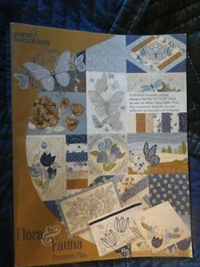 FLORA & FAUNA Anita Goodesign Premium Plus Collection CD and Book  - Picture 1 of 5
