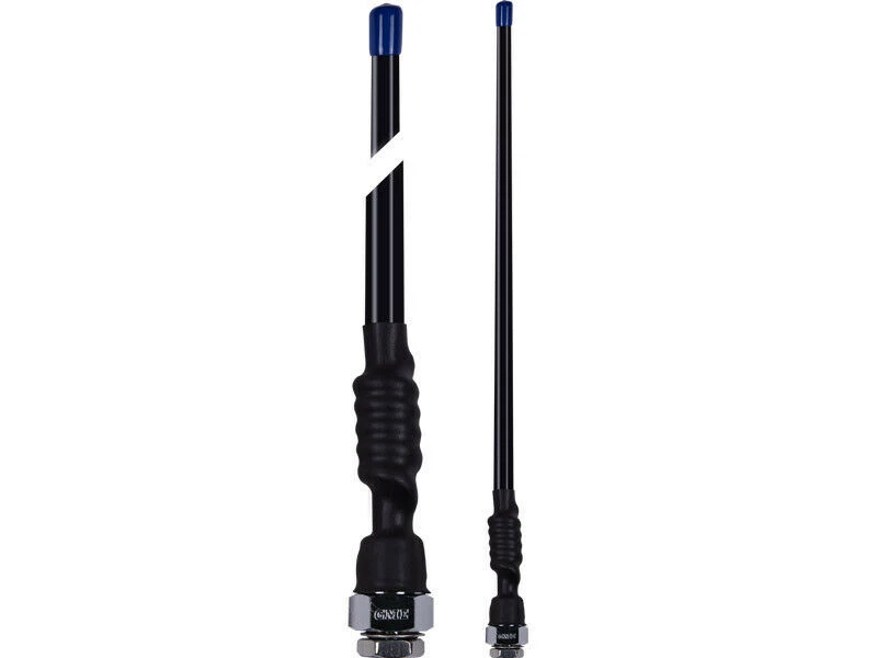 GME UHF CB Flexible Antenna 2.1dB 380mm with Lead Black AE4005 - image 1 of 1