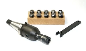 Fräserspannfutter ER16M SK30 DIN2080 im Set mit ER16 Satz und Minischlüssel - Bild 1 von 1