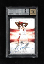 Josh Smith '04-05 SP Authentic ON-CARD Auto Rookie RC #/1499 BGS 9 MINT J-SMOOVE