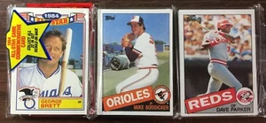 1985 TOPPS Rack Pack GEORGE BRETT, DAVE PARKER, Mike BODDICKER , RIJO,  Showing - Picture 1 of 21