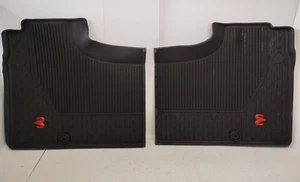 NEW 2020-2024 Ram 1500 Rebel Crew Cab Rubber Mats Second Row OEM 6BR202X7AC - Picture 1 of 12