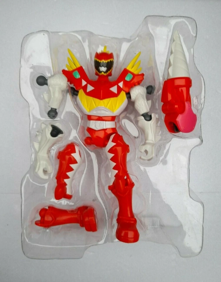 POWER RANGERS MIXX N MORPH T-REX RED RANGER ACTION FIGURE BRAND NEW NO BOX - Image 1 of 1