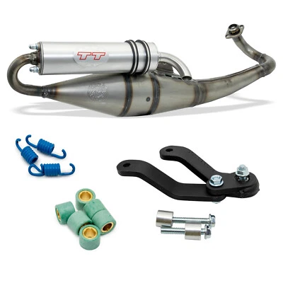 Scarico Leovince Handmade TT scooter - Immagine 1 di 4