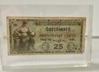 United States 25 Cent Military Payment Certificate Series 481