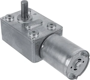 DC 12V Motore Di Riduzione CW/CCW Motoriduttore a Vite Senza Fine Ad Alta Coppia - Foto 1 di 5
