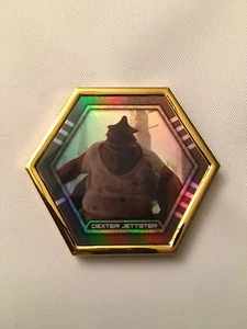 Star Wars Topps Galactic Connexions Ultra Raro Lámina de Oro Dexter Jettster en muy buen estado - Imagen 1 de 3
