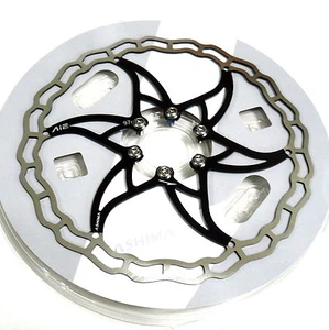 gobike88 The World's Lightest ASHIMA Ai2 Disc Rotor, 180mm, 97g, Black, W56 - Picture 1 of 1