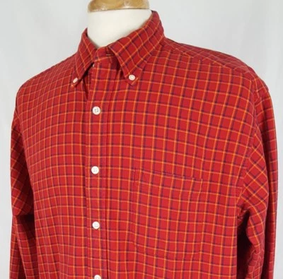 Lyle & Scott Scotland Shirt Men's XL Long Sleeve Button Down Combed Cotton Plaid - Image 1 of 4