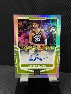 2024-25 Panini Donruss Signature Series Johnny Juzang Auto #SS-JJJ Jazz - Image 1 of 2