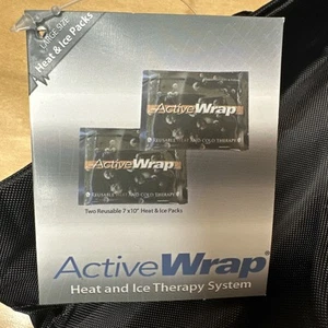 NWT Activewrap Heat & Ice Therapy System Heat & Ice Packs Large Size Cover Bag - Picture 1 of 9