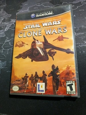 Star Wars the Clone Wars Nintendo GameCube Tested Working - Image 1 of 3