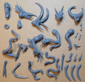 Chaos Space Marines - Chaos Spawn - Heads Arms Spikey Bits Bitz Kitbash (b) 40k - Picture 1 of 1