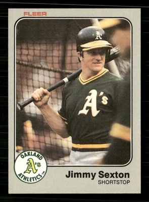 1983 Fleer #533 Jimmy Sexton - Image 1 of 2