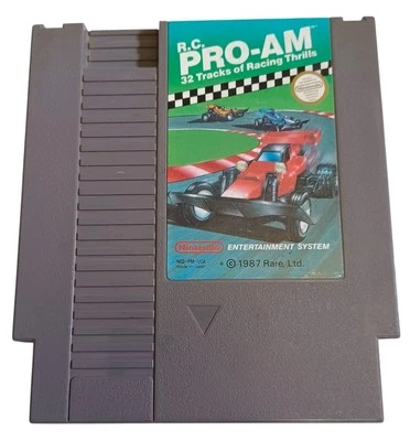 R.C. Pro-Am (NES, Nintendo 1988) - Authentic - Tested - Image 1 of 4