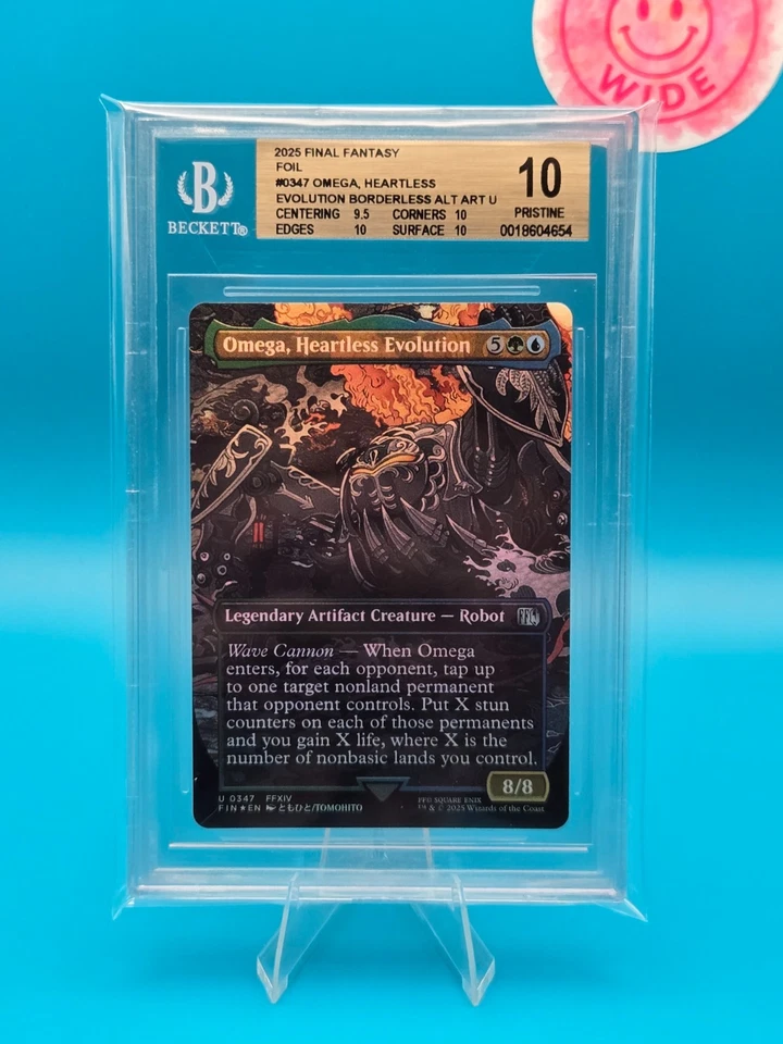 BGS 10 - 2025 Magic The Gathering, FIN, Omega, Heartless Evolution Alt Art HOLO - Image 1 of 2