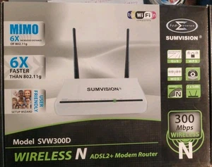 New Sumvision Model svw300d Wireless N - Picture 1 of 1