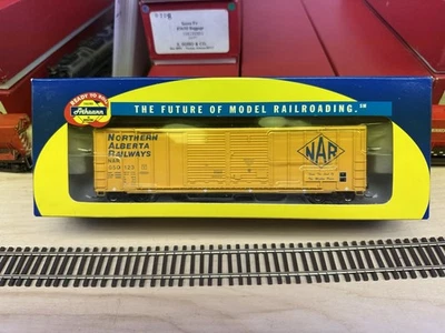 Athearn RTR Northern Alberta RailwayS 50’ FMC Centered DD Boxcar #050123 NOS - Image 1 of 2