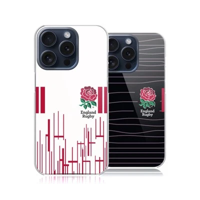 KIT DE ESCUDO OFICIAL INGLATERRA RUGBY UNION 2022/23 FUNDA TRASERA PARA TELÉFONOS APPLE iPHONE Foto 1 de 4