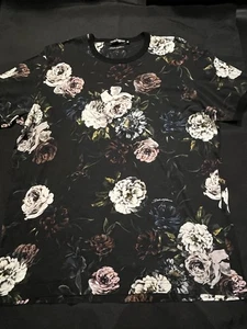AUTÉNTICA CAMISETA DOLCE GABBANA PARA HOMBRE TALLA 58 US XL A XXL DISEÑO DE ROSAS FLORES D&G - Imagen 1 de 24