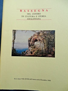 amalfi rassegna centro cultura storia amalfitana n.s. num. 15/16 12/98 vedi inde - Picture 1 of 2